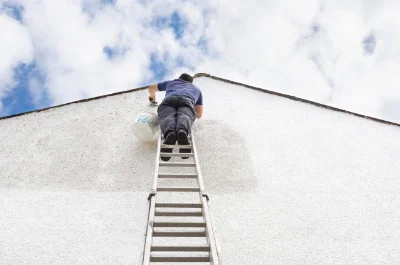 Peinture extérieure à Léoncel — façades et ravalement